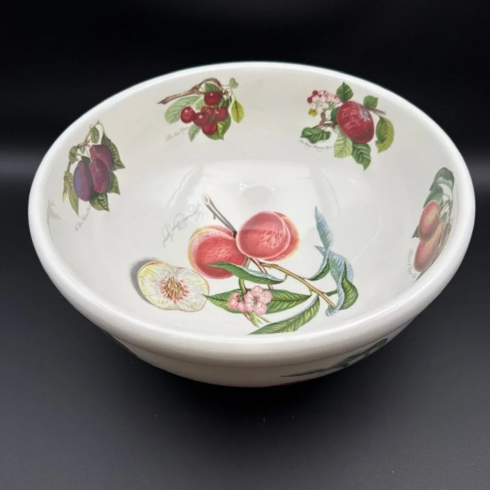 Vtg Portmeirion Pomona Fruit Salad Mixing Serving Bowl 10